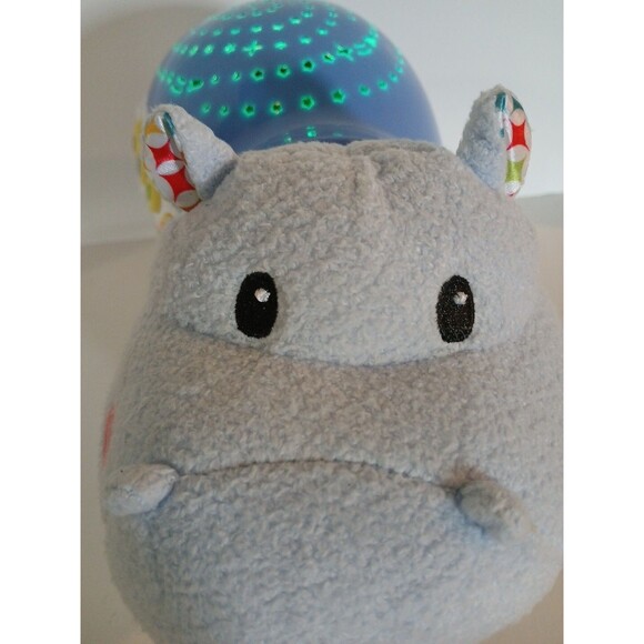 VTech Lil Critters Soothing Starlight Hippo Music White Noise Nursery Rhyme BLUE - Picture 12 of 16